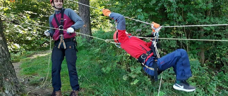 Рятувальники з Рахівщини провели тренування на горі Костирівка
