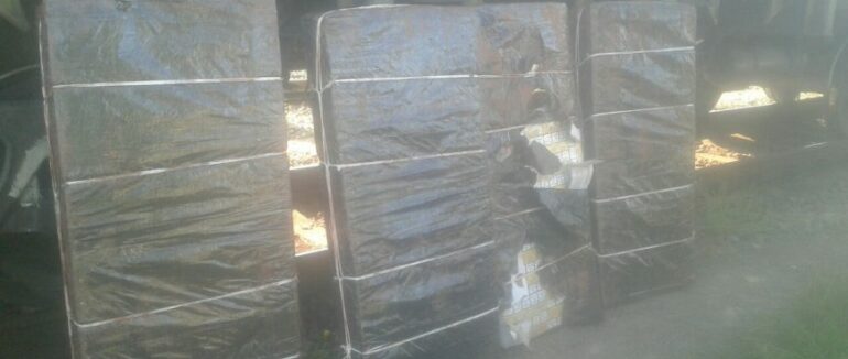 Приховали цигарки вартістю понад 160 тисяч грн: на Закарпатті митники виявили контрабанду у потязі