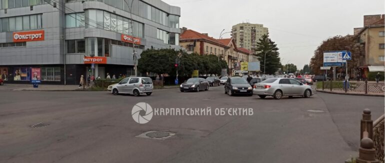 В Ужгороді трапилась ДТП