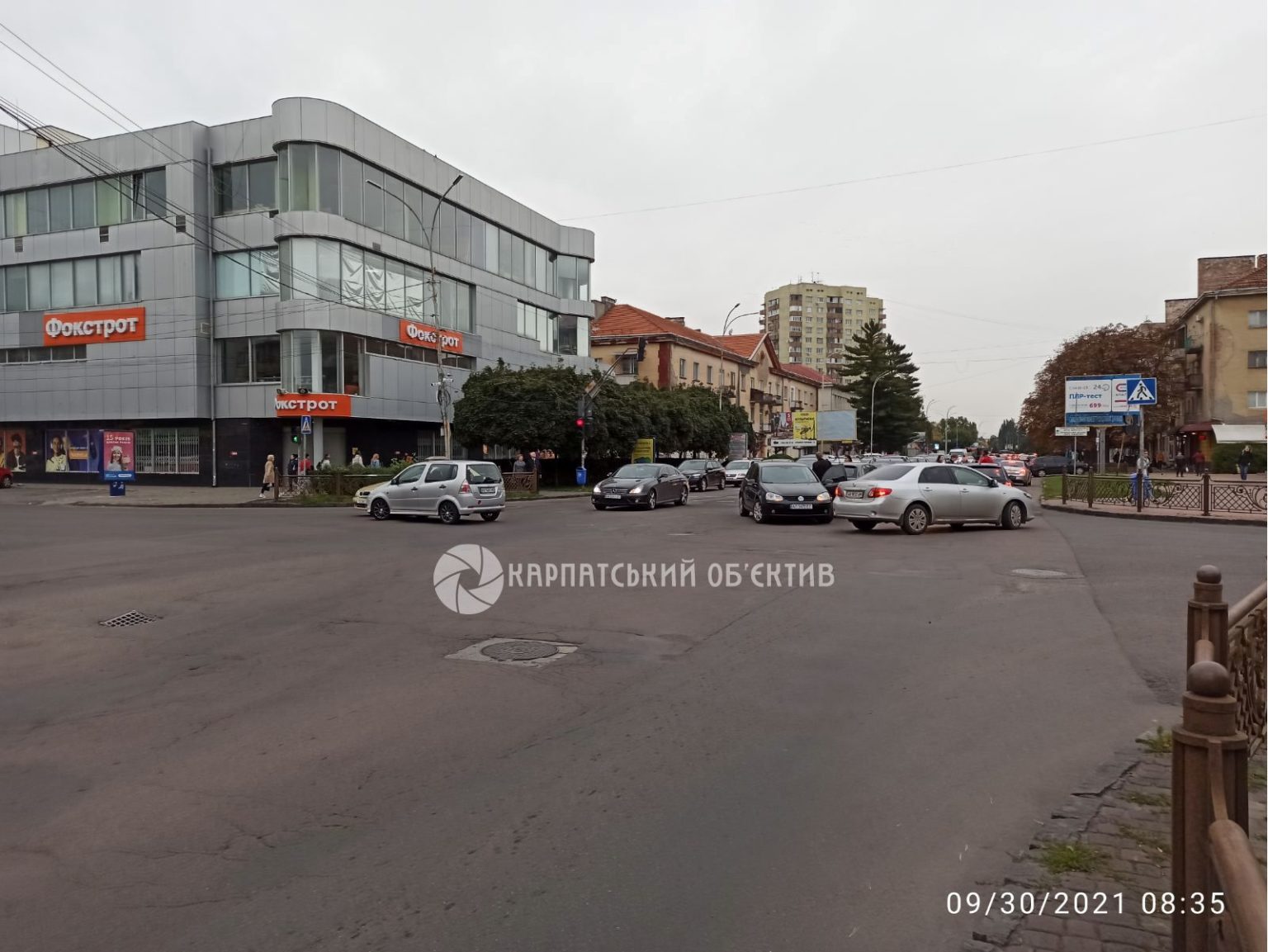 В Ужгороді трапилась ДТП