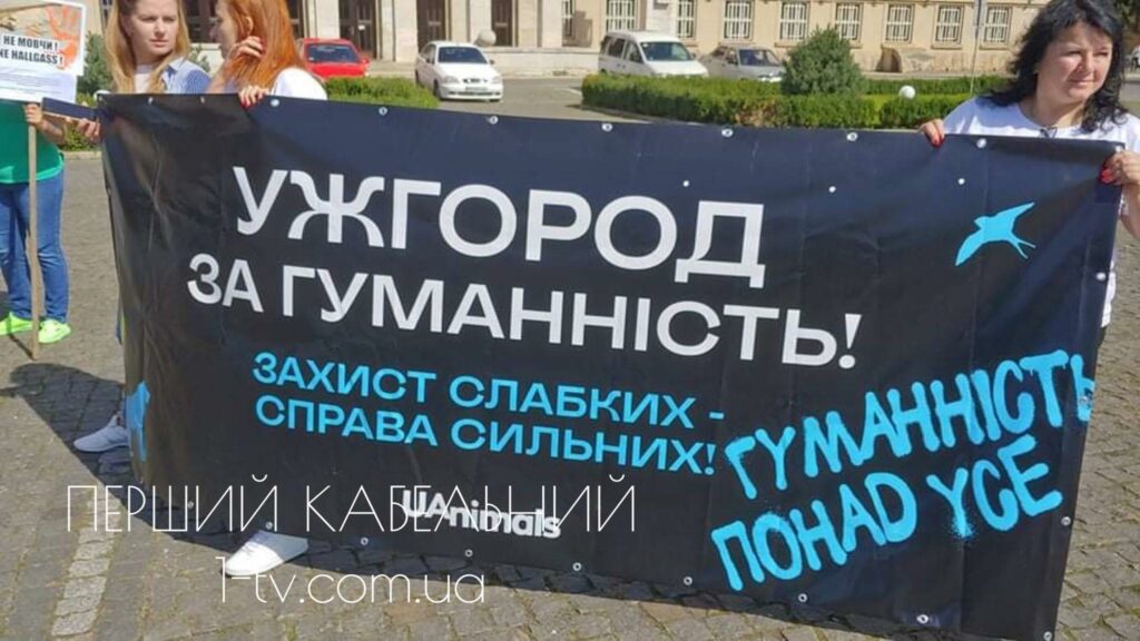 марш, тварини, протест, Ужгород, волонтери, підтримка