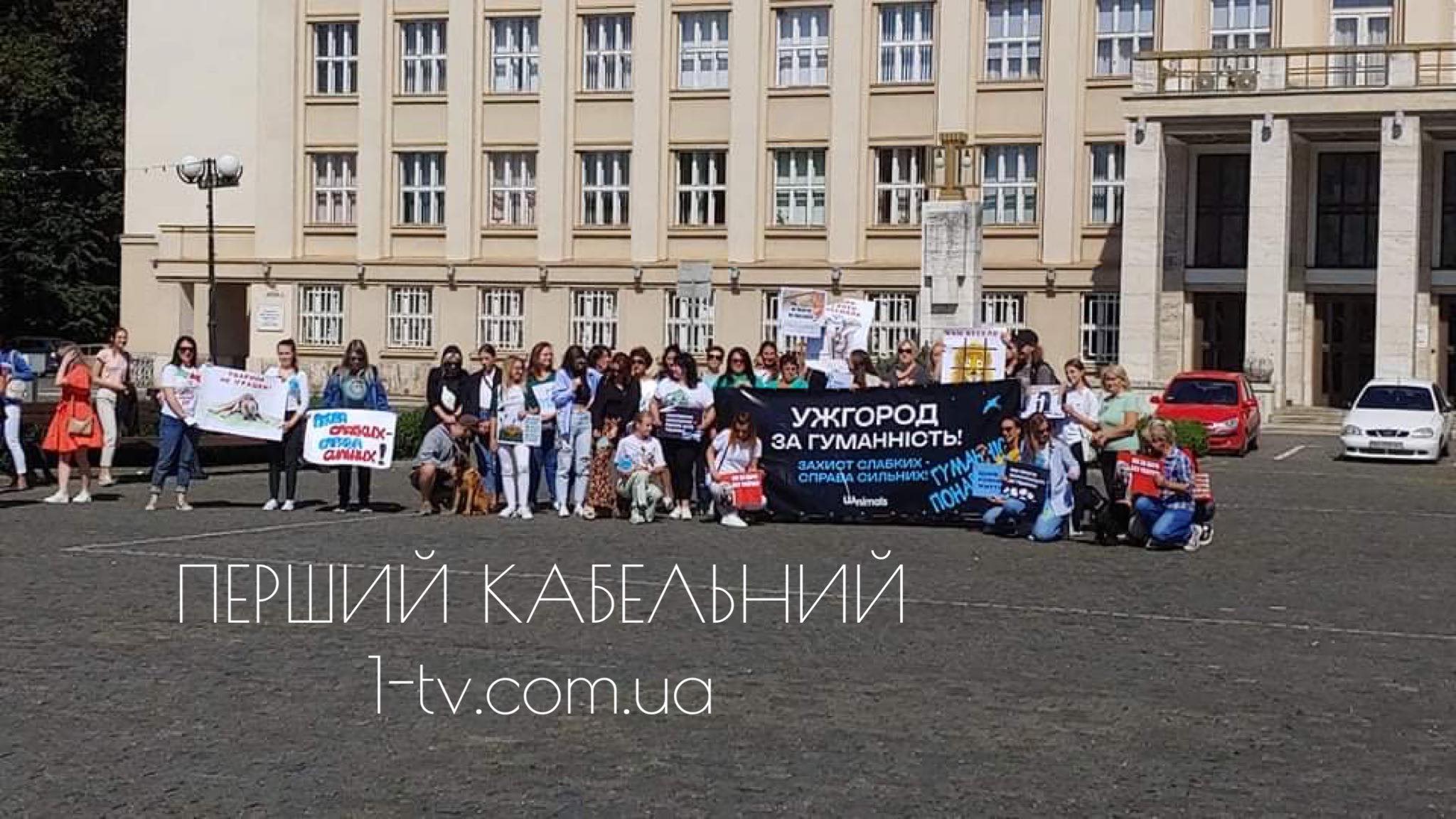 Ужгород за гуманність: в обласному центрі Закарпаття відбувся Всеукраїнський марш за тварин