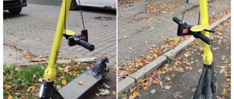 В Ужгороді невідомі знову зламали електросамокати