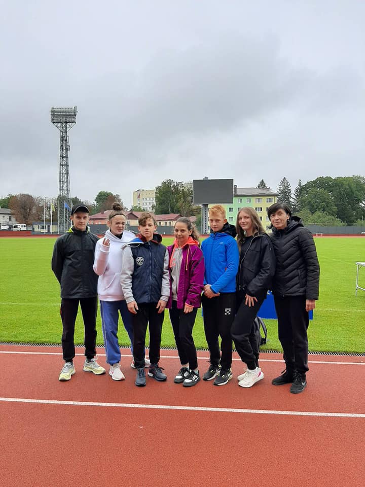 Мукачівські легкоатлети посіли третє місце на командному чемпіонаті України