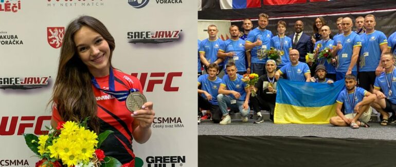 Маріанна Скуба з Мукачева взяла бронзу на Кубку світу із ММА у Празі