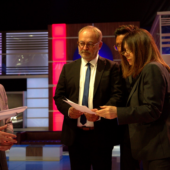 Катастрофічна ситуація зі свободою слова в Україні: журналісти незаконно закритих Зеленським медіа зустрілися з французькими сенаторами