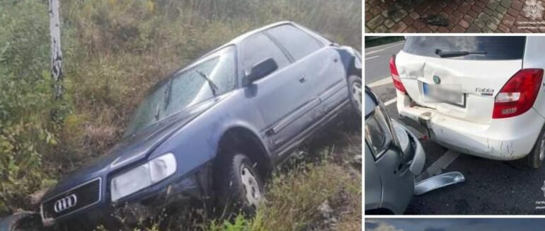 Минулої доби на Закарпатті трапилося 8 ДТП