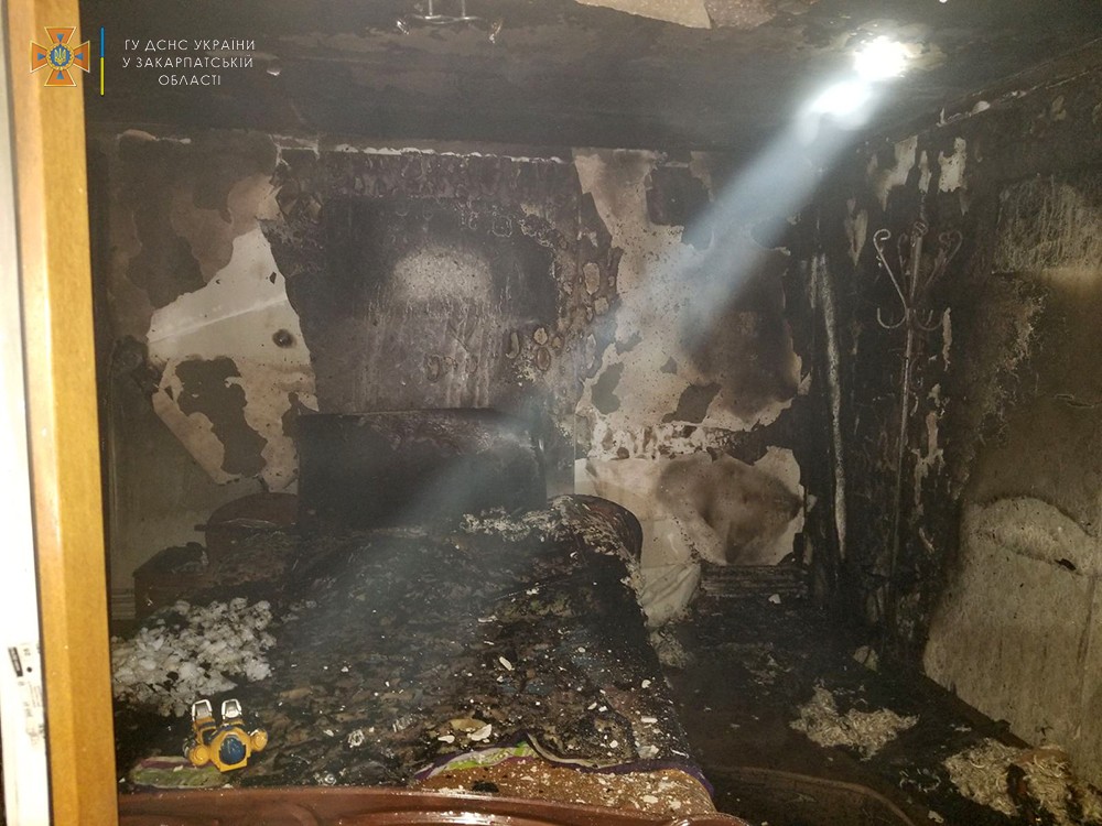 На Берегівщині пожежа спричинила чималі збитки