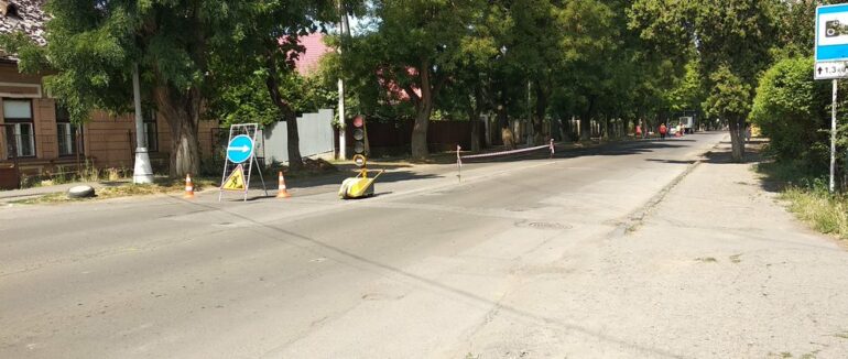 З понеділка вулиця Собранецька в Ужгороді буде перекрита (СХЕМА)