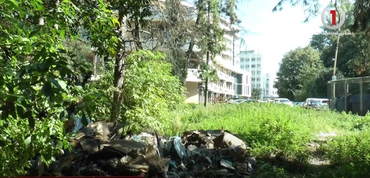 Сміття в центрі міста: в Ужгороді з’явилось приватне сміттєзвалище (ФОТО, ВІДЕО)