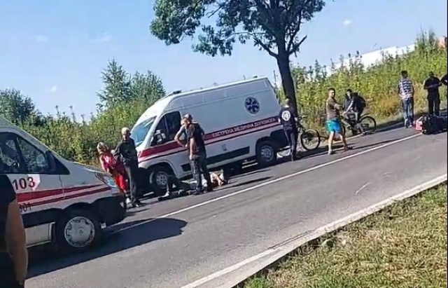 На Виноградівщині трапилася ДТП: троє постраждалих