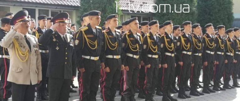 22 річниця військового ліцею-інтернату: в Мукачеві привітали першокурсників