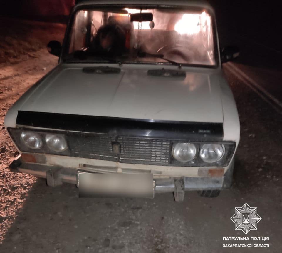 П`яний водій намагався відкупитися хабарем: на Закарпатті затримали керманича