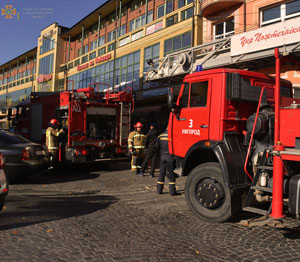 В Ужгороді в одному із номерів хостела сталася пожежа