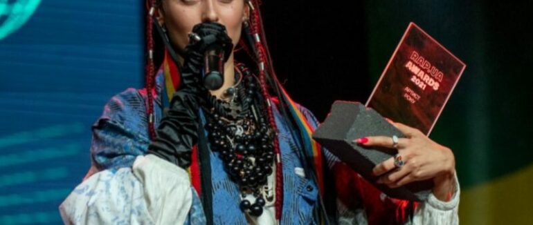 Закарпатка Аліна Паш стала артисткою року за версією “Rap.ua Awards”