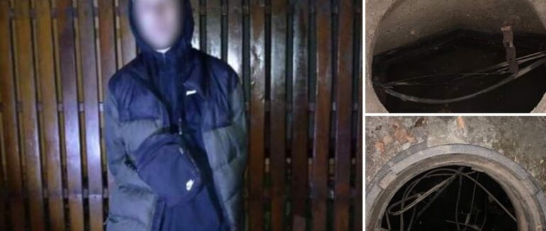 Вночі в Ужгороді чоловік намагався викрасти телефонний кабель