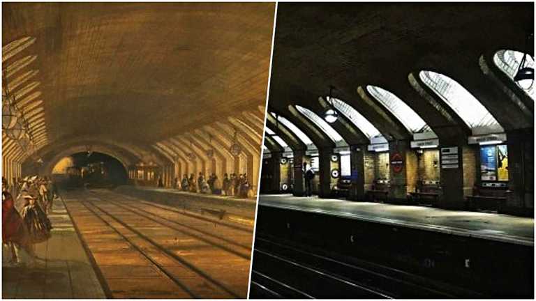 Тоді та зараз: захоплива добірка колажів, які показують, як час змінює все довкола