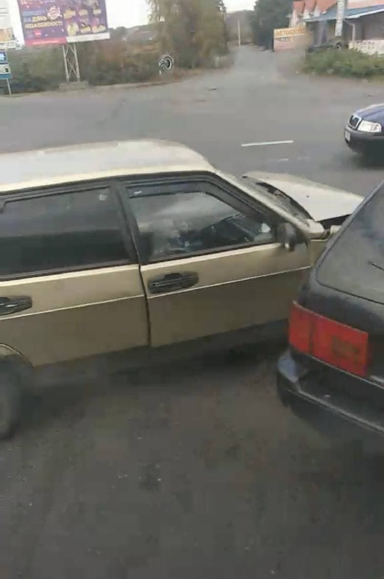 У Мукачеві трапилася ДТП: зіштовхнулися два автомобілі