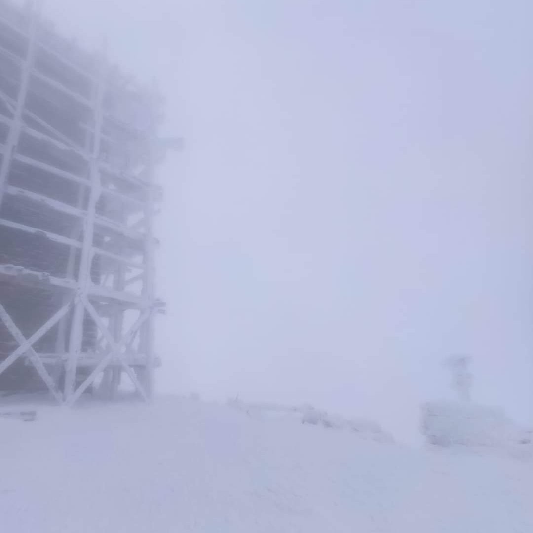 Завірюха на Рахівщині: температура повітря -5°С