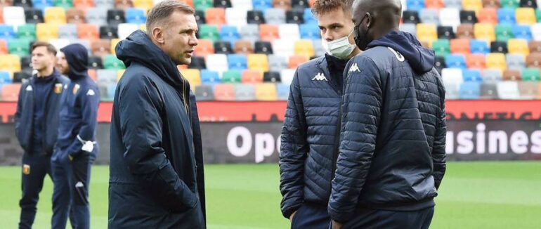 Перший бал: італійський Дженоа вперше зіграв внічию під керівництвом Шевченка