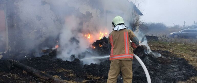 На Закарпатті трапилась масштабна пожежа