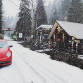 Національний природний парк Синевир засипає снігом