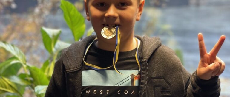 Юний закарпатець тенісист став переможцем всеукраїнського турніру «Masters club»