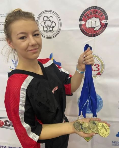 Ужгородка виборола чотири медалі на чемпіонаті України з кікбоксингу
