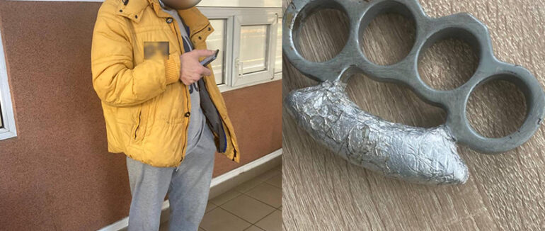 В наркотичному сп’янінні та з холодною зброєю: на Закарпатті затримали підозрілого водія