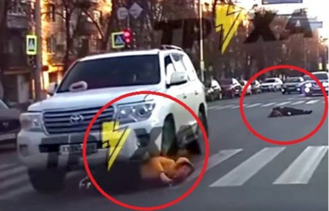 Давив пішоходів на своєму шляху: у Харкові Land Cruiser збив дітей на пішохідному переході