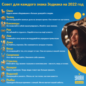 гороскоп, 2022, знаки Зодіаку