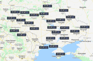 синоптики, Україна, 2022 рік, погодні умови