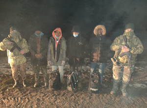 Вночі закарпатські прикордонники затримали нелегалів із Сомалі та Ємену