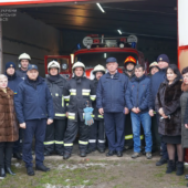На Закарпатті офіційно відкрили чергову місцеву пожежну команду