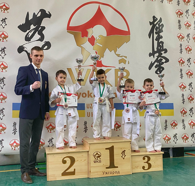 В Ужгороді провели чемпіонат з Кіокушин Карате