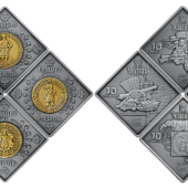 В Україні вводять в обіг монети незвичної форми