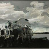 Поєднання сучасності та академізму: ужгородський художник представляє експозиції у Києві