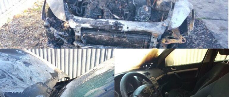 На Закарпатті затримали групу зловмисників, які навмисно підпалювали автомобілі