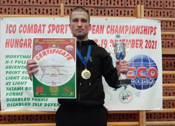 Закарпатець виборов «золото» на чемпіонаті Європи з бойового мистецтва комбат самозахист ІСО