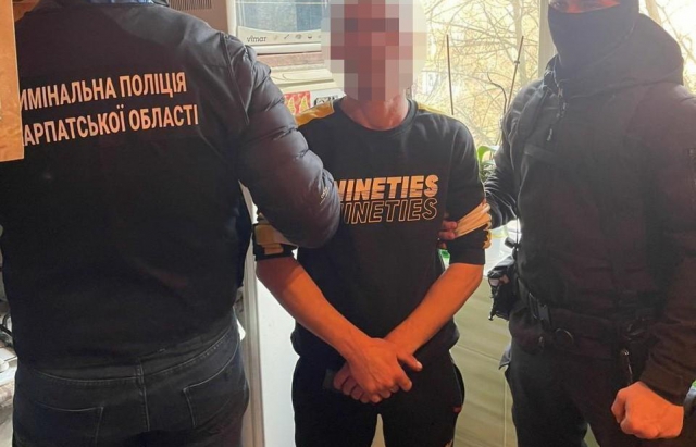 В Ужгороді затримали чоловіка, який скоїв злочин