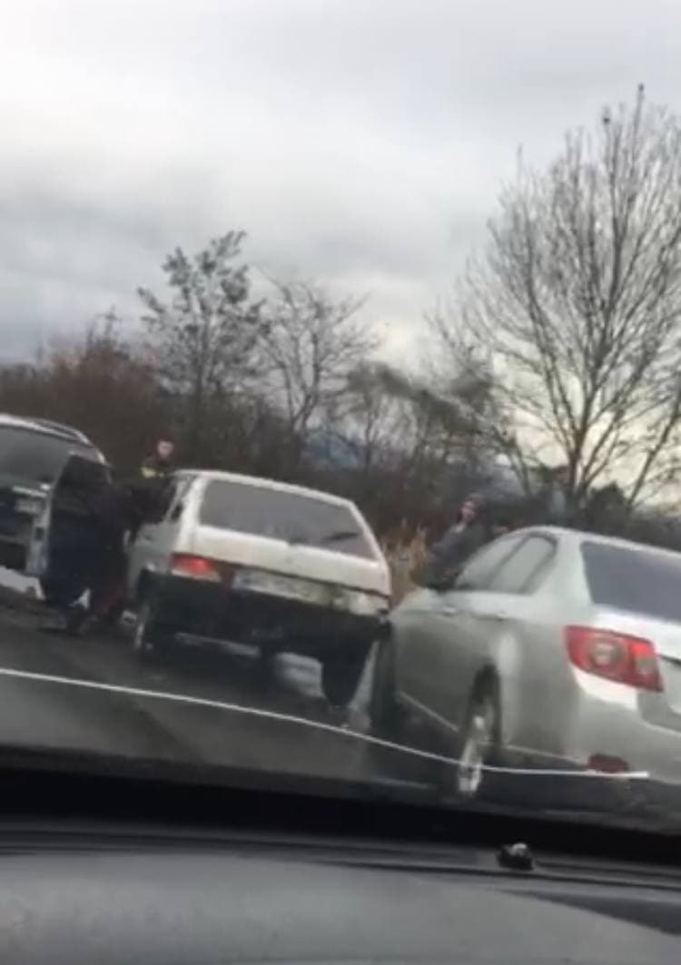 В Мукачівському районі трапилася ДТП: зіштовхнулися відразу три автомобілі