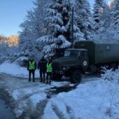 Сильний мороз і снігопади: у Карпатах відкрили пункти обігріву