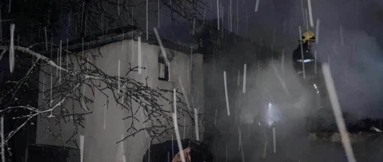 У Рахівському районі в нічній пожежі загинула худоба