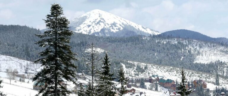 В Закарпатті температура повітря опускала до позначки -23.2 градуса