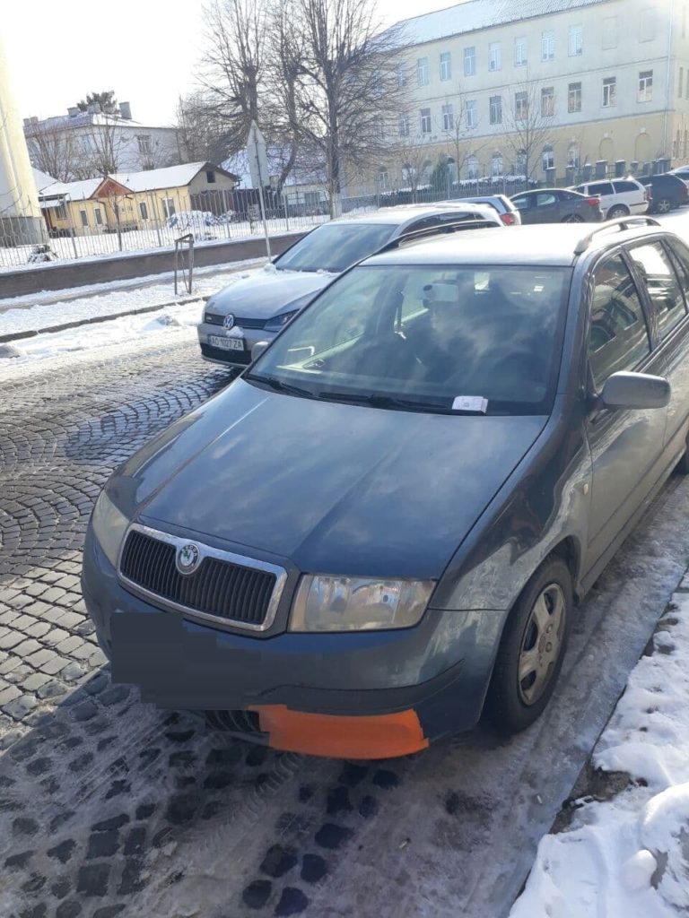 У Мукачеві понад 450 водіїв притягнуті до адміністративної відповідальності за порушення правил паркування
