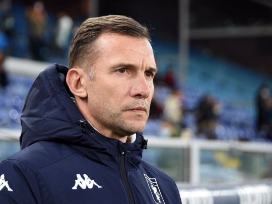 Дженоа звільнила Шевченка