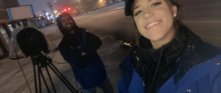 У США авто збило журналістку під час прямого включення (ВІДЕО)