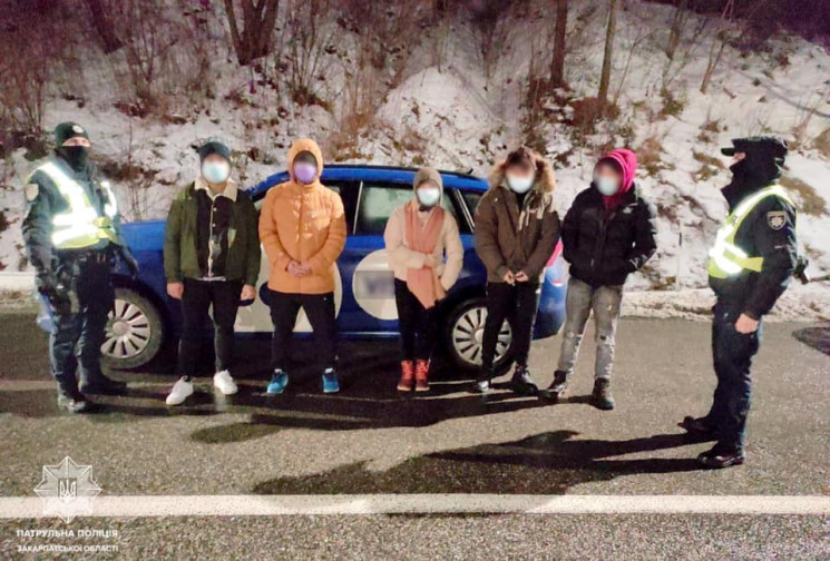 Трьох нелегалів затримали на Закарпатті