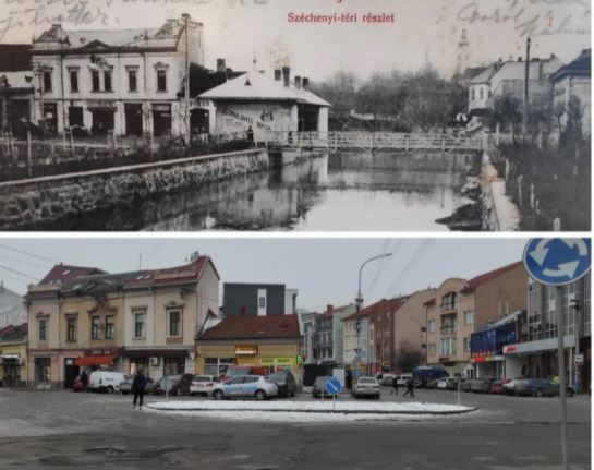 Водойма та міст: як змінилася площа Корятовича за роки
