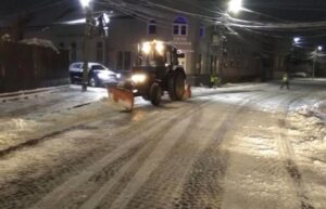 Мукачево, прибирання, сніг, техніка, водії